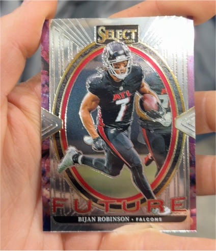 2024 Panini Select #12 Bijan Robinson Select Future — front
