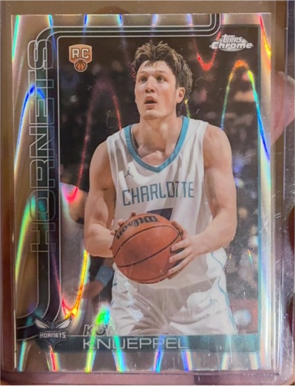 2025-26 Topps Chrome #254 Kon Knueppel — front