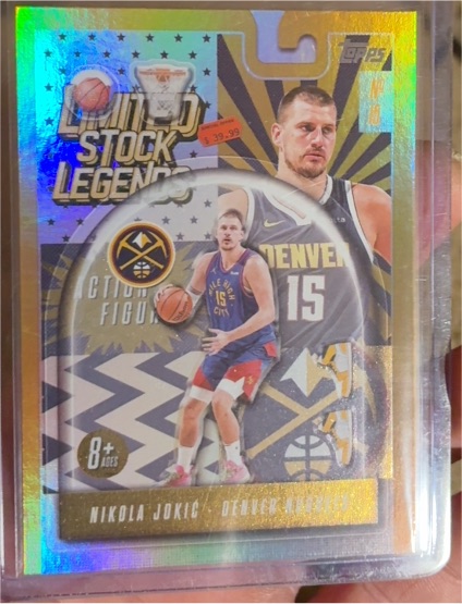 2025-26 Topps Limited Stock Legends #LST-41 Nikola Jokic — front