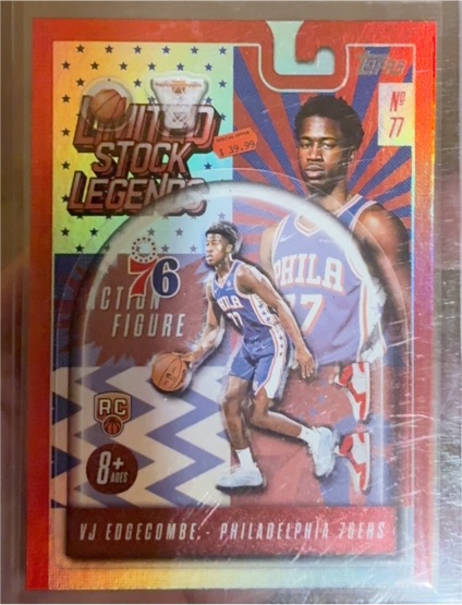 2025-26 Topps #LST-3 VJ Edgebombe Limited Stock Legends — front