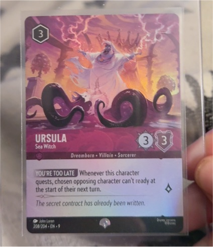 Disney Lorcana #208 Ursula - Sea Witch — front