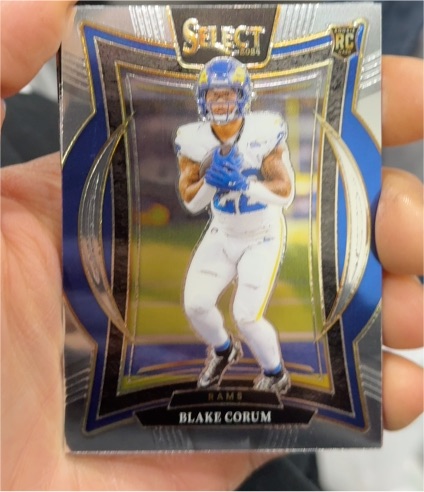 2024 Panini Select #9 Blake Corum — front