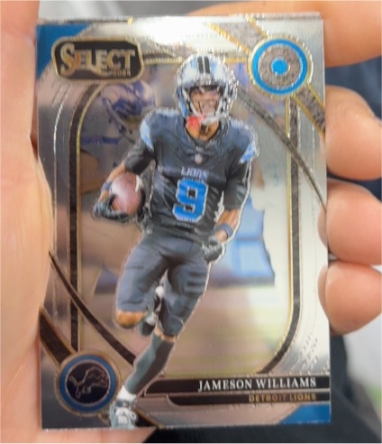 2024 Panini Select #267 Jameson Williams — front