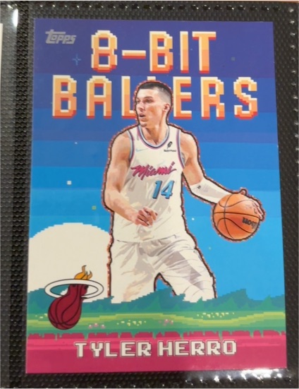 2025-26 Topps 8-Bit Ballers #8B-2 Tyler Herro — front