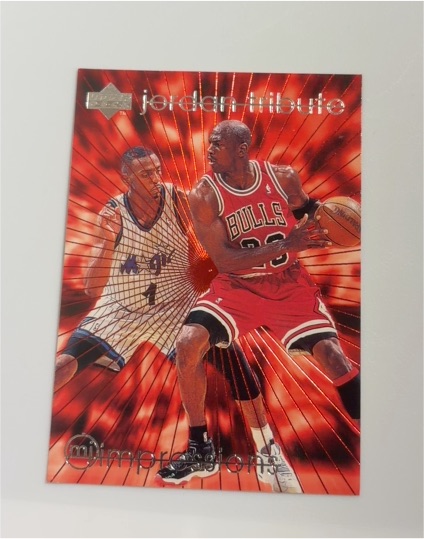 1997-98 Upper Deck Michael Jordan Tribute #MJ50 Michael Jordan — front