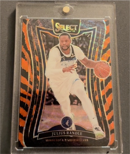 2024-25 Panini Select Mezzanine Silver Prizm #363 Julius Randle — front