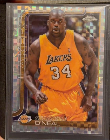 2025-26 Topps Chrome #242 Shaquille O'Neal — front