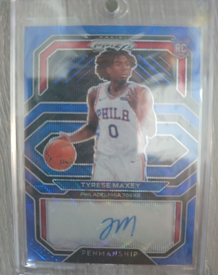 2020-21 Panini Prizm #RP-TMX Tyrese Maxey — front