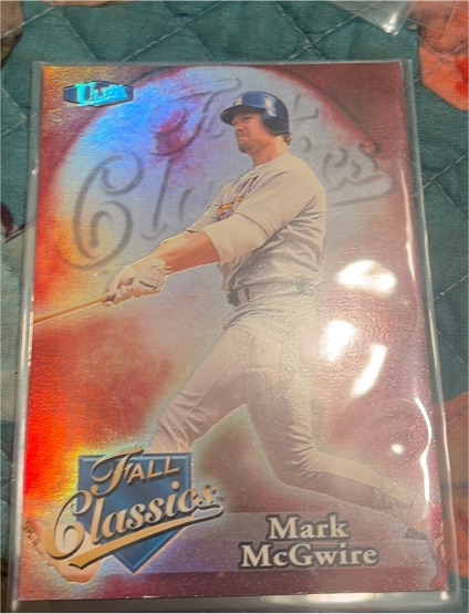 1998 Fleer Ultra #14FC Mark McGwire Fall Classics — front