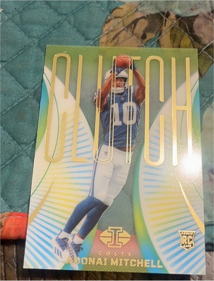 2024 Panini Illusions #7 Adonai Mitchell Clutch — front