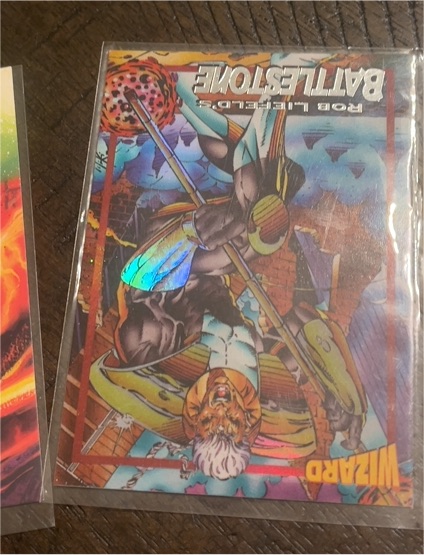 1993 Wizard Magazine #6 Rob Liefeld's Battlestone — front