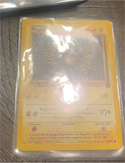 1999 Pokémon #61 Magnemite — front