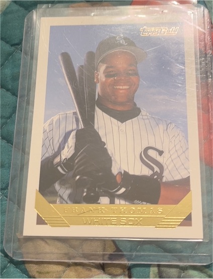 1993 Topps Gold #150 Frank Thomas — front