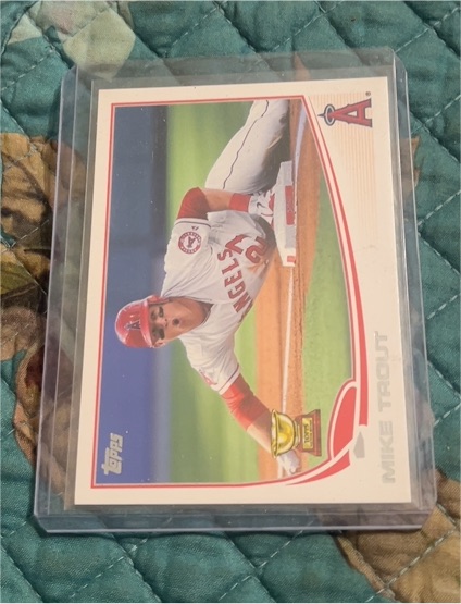 2013 Topps #27 Mike Trout — front