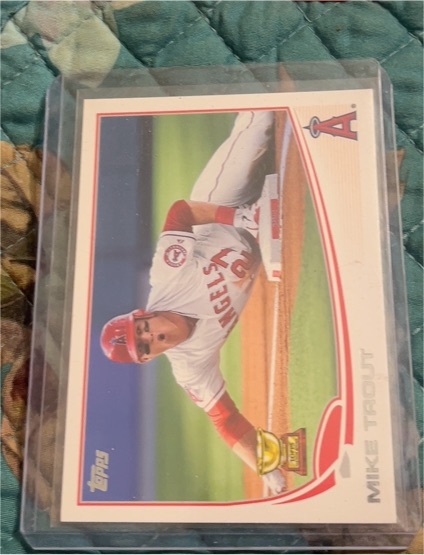 2013 Topps #27 Mike Trout — front
