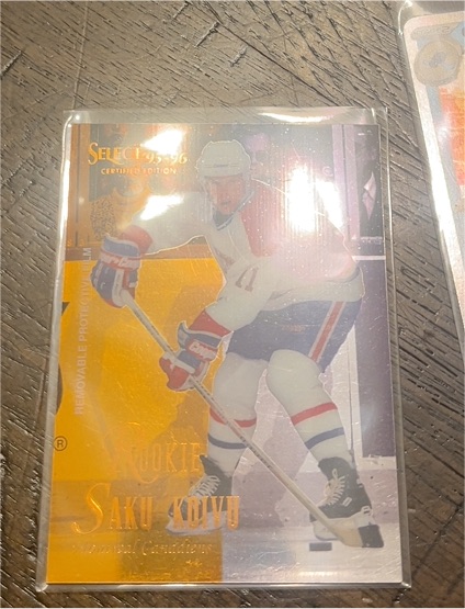 1996-97 Select Certified Edition #117 Saku Koivu — front