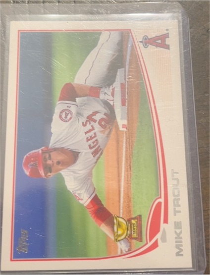 2013 Topps #27 Mike Trout — front