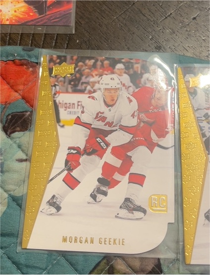 2020-21 Upper Deck Rookie Tribute Die Cuts #RDT-2 Morgan Geekie — front