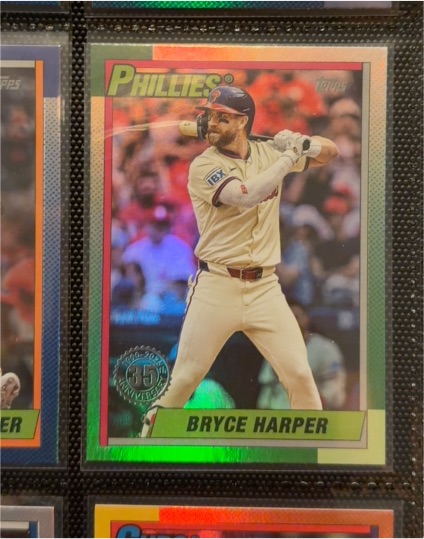 2025 Topps Update #U90-15 Bryce Harper — front