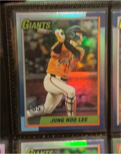 2025 Topps Update Series 1990 Topps #U90-21 Jung Hoo Lee — front