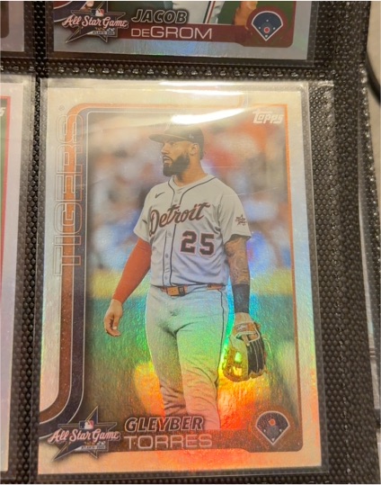 2025 Topps Update #ASG-10 Gleyber Torres 2025 All-Star Game — front