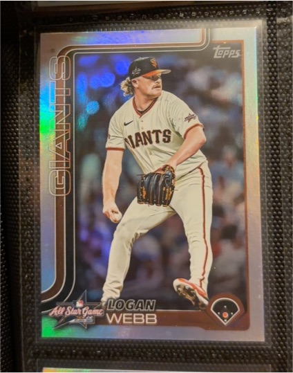2025 Topps Update #ASG-48 Logan Webb — front