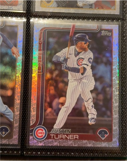 2025 Topps Series 1 SUS-3 Justin Turner — front