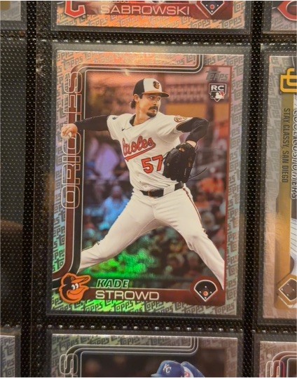 2025 Topps Update #US146 Kade Strowd — front