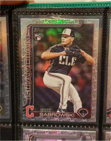2025 Topps Update #US284 Erik Sabrowski — front