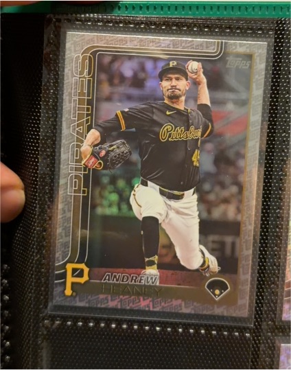 2025 Topps Update #US299 Andrew Heaney — front
