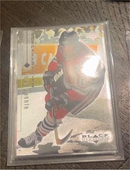 1998 Upper Deck Black Diamond #100 Tony Amonte — front