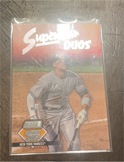 2021 Topps Stadium Club Superstar Duos #SD-1 Aaron Judge — front