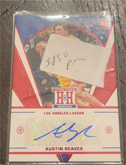 2021 Panini Chronicles Hometown Heroes #HHR-AUS Austin Reaves — front