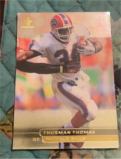 1998 SP Authentic #53 Thurman Thomas — front