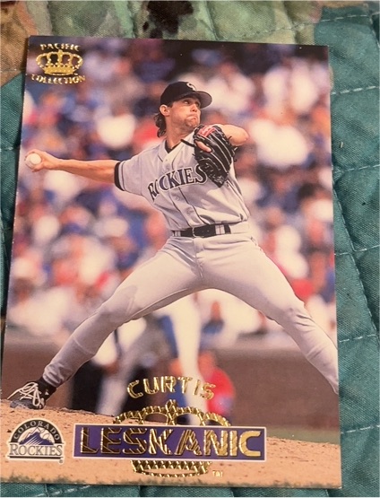 1996 Pacific Collection # Curtis Leskanic — front