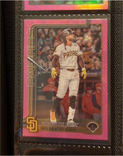 2025 Topps Update #US217 Fabulous First Fernando Tatís Jr. — front