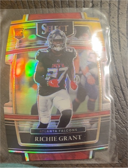 2022 Panini Select Concourse Die Cut #90 Richie Grant — front