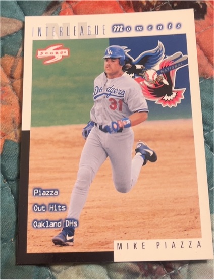 1998 Score #259 Mike Piazza — front