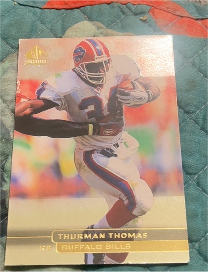 1997 SP Authentic #48 Thurman Thomas — front