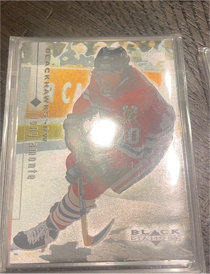 1997 Upper Deck Black Diamond #1 Tony Amonte — front