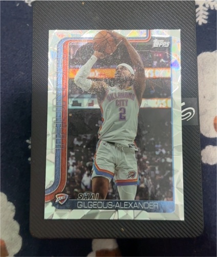 2025-26 Topps Basketball #115 Shai Gilgeous-Alexander — front