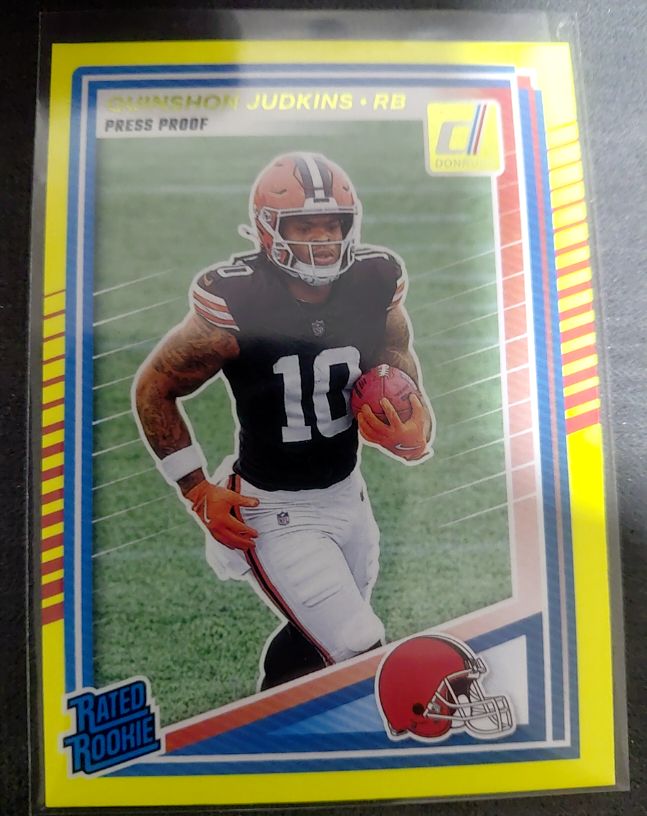 2025 Donruss #330 Quinshon Judkins — front
