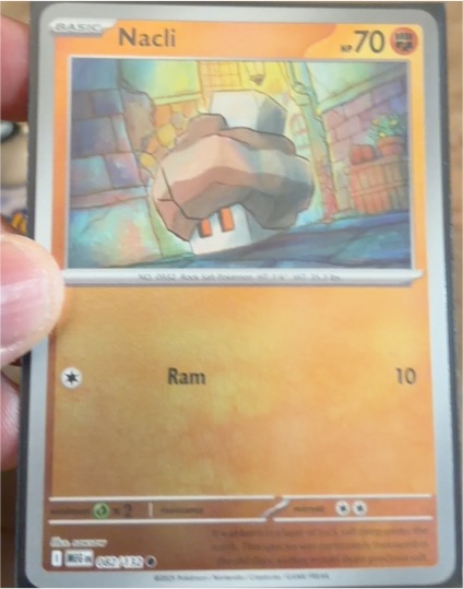 2025 Pokémon ME01: Mega Evolution #082 Nacli — front