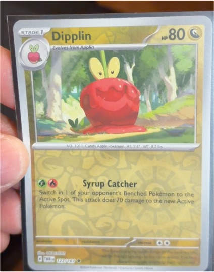 2024 Pokémon TCG SV06: Twilight Masquerade #127 Dipplin — front