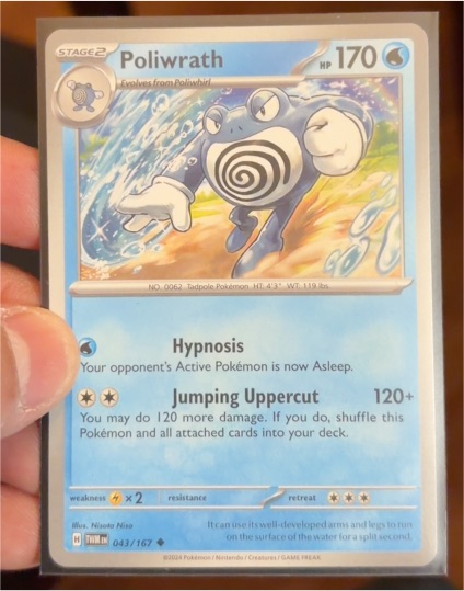 2024 Pokémon SV06: Twilight Masquerade #43 Poliwrath — front