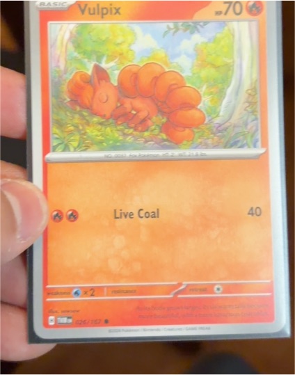 2024 Pokémon Scarlet & Violet Twilight Masquerade #26 Vulpix — front
