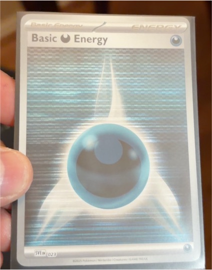 2025 Pokemon Scarlet & Violet #023 Basic Darkness Energy — front