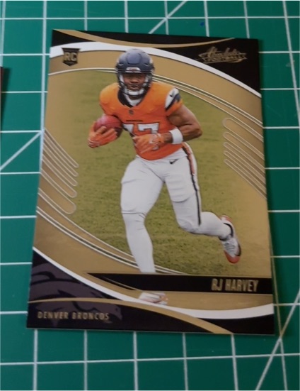 2025 Panini Absolute #173 RJ Harvey — front
