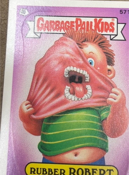 2019 Topps Garbage Pail Kids Series 14 #571a Rubber Robert — front