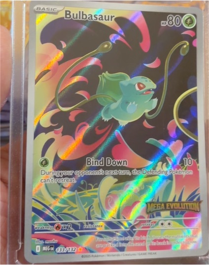 2025 Pokémon Mega Evolution #133 Bulbasaur — front